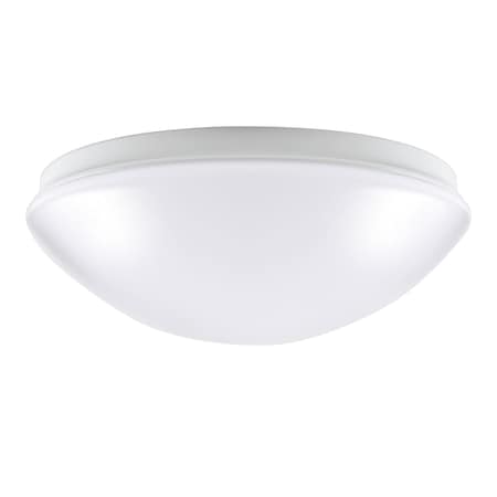 Designers Fountain 14 inch 1-Light White Selectable Dimmable LED Flush Mount EV1014C5C-06